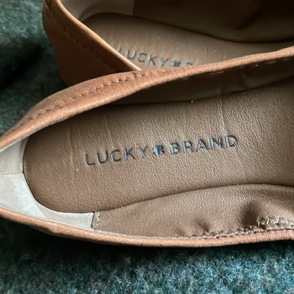 Lucky Brand Leather Flats 5.5 - Picture 6 of 7